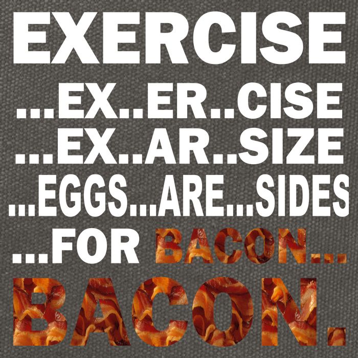 Exercise For Bacon Camouflage Cotton Canvas Backpack