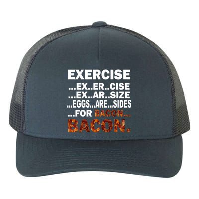 Exercise For Bacon Camouflage Yupoong Adult 5-Panel Trucker Hat