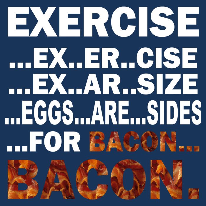 Exercise For Bacon Camouflage Infant Baby Jersey Bodysuit