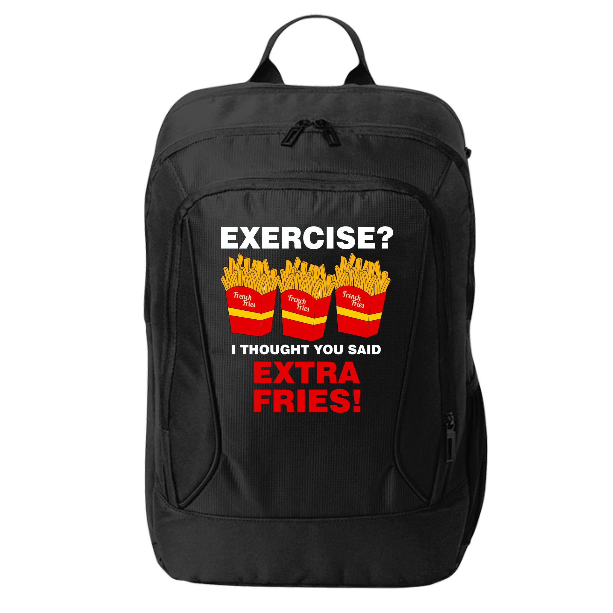Exercise I Thought You Said French Fries City Backpack