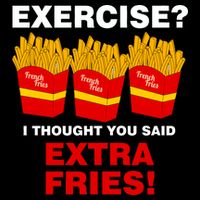 Exercise I Thought You Said French Fries Flatbill Hat