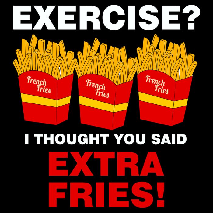 Exercise I Thought You Said French Fries Flatbill Hat