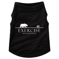 Exercise Some Motivation Required Running from Bear Doggie Tank