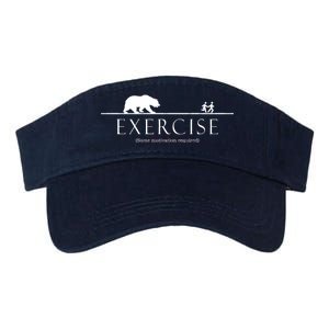 Exercise Some Motivation Required Running from Bear Valucap Bio-Washed Visor