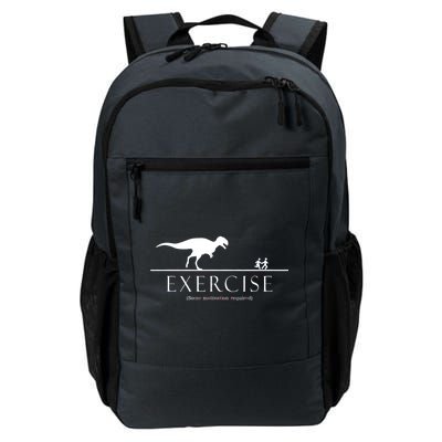 Exercise Some Motivation Required Running from T-Rex Daily Commute Backpack