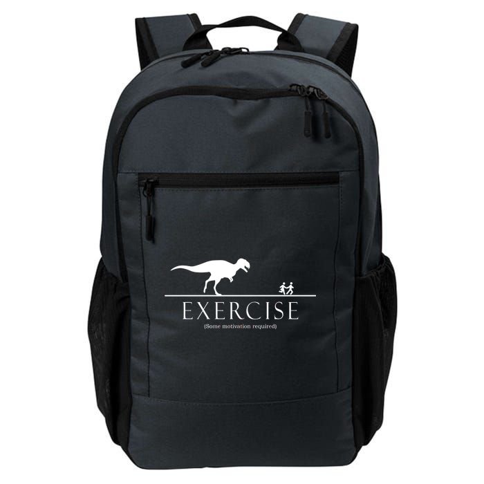 Exercise Some Motivation Required Running from T-Rex Daily Commute Backpack