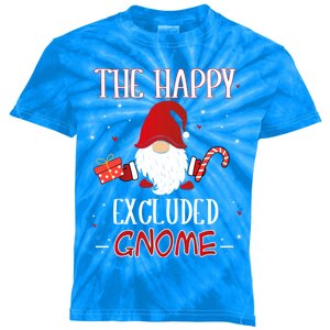 Excluded Xmas Gnome Christmas Group Costume Meaningful Gift Kids Tie-Dye T-Shirt