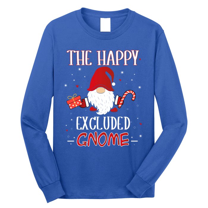 Excluded Xmas Gnome Christmas Group Costume Gift Long Sleeve Shirt