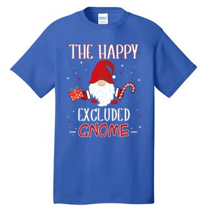 Excluded Xmas Gnome Christmas Group Costume Gift Tall T-Shirt