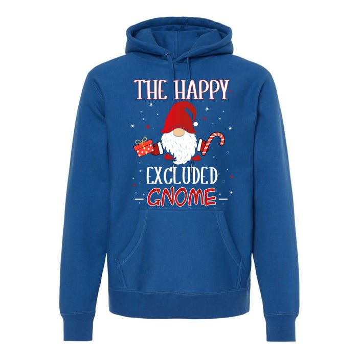 Excluded Xmas Gnome Christmas Group Costume Gift Premium Hoodie