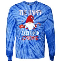 Excluded Xmas Gnome Christmas Group Costume Gift Tie-Dye Long Sleeve Shirt