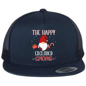 Excluded Xmas Gnome Christmas Group Costume Gift Flat Bill Trucker Hat