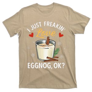 Eggnog Xmas Merry Christmas T-Shirt