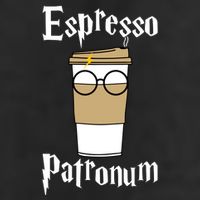 Espresso Patronum Funny Coffee Adult Drive Performance Visor
