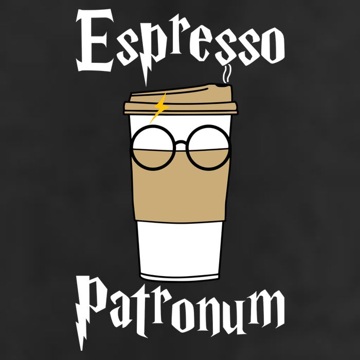 Espresso Patronum Funny Coffee Adult Drive Performance Visor