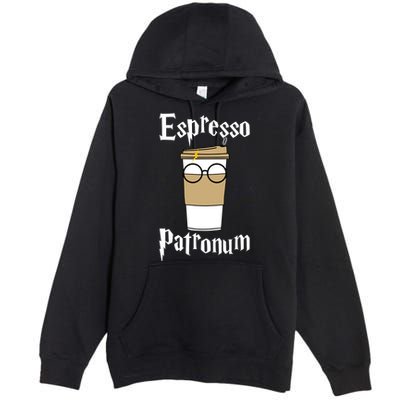 Espresso Patronum Funny Coffee Premium Pullover Hoodie