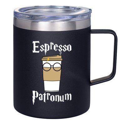 Espresso Patronum Funny Coffee 12oz Stainless Steel Coffee Mug