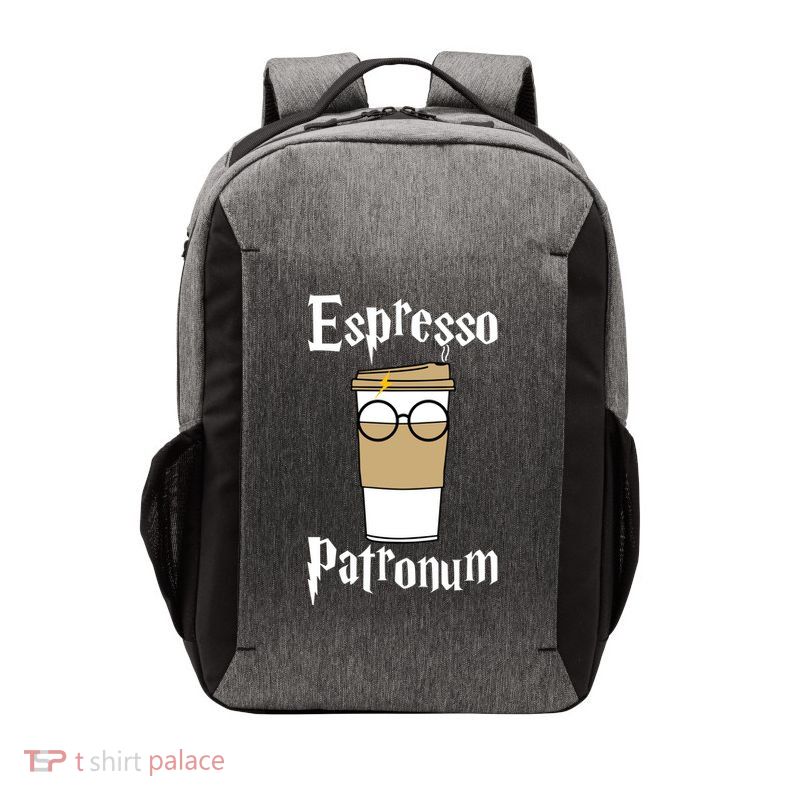 Espresso Patronum Funny Coffee Vector Backpack