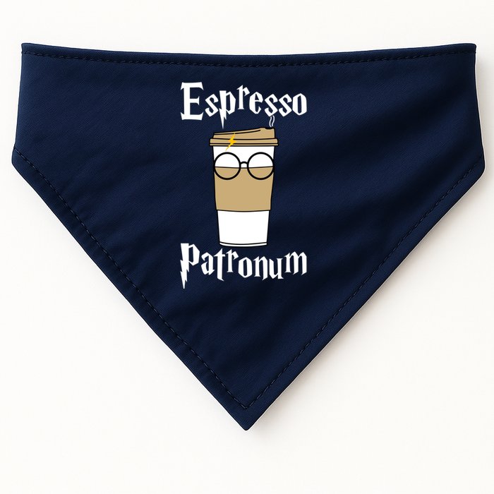 Espresso Patronum Funny Coffee USA-Made Doggie Bandana