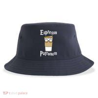 Espresso Patronum Funny Coffee Sustainable Bucket Hat