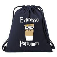 Espresso Patronum Funny Coffee Drawstring Bag
