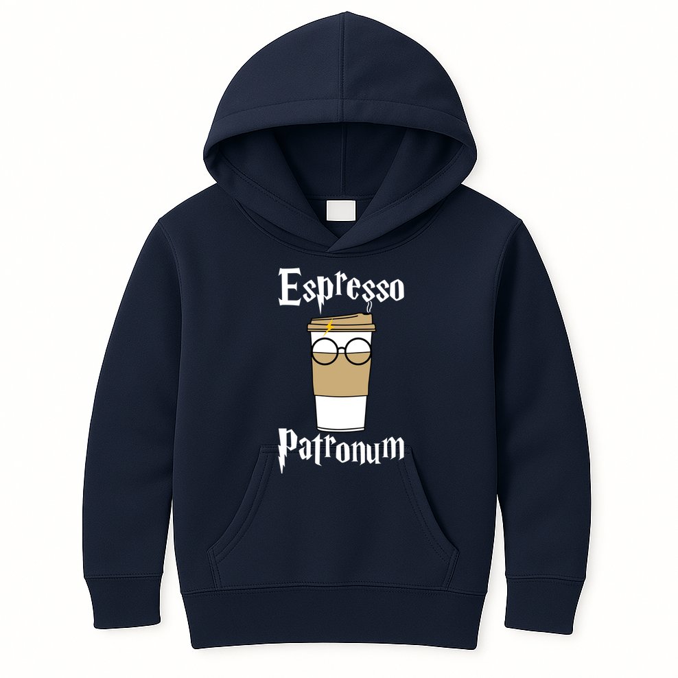 Espresso Patronum Funny Coffee Kids Hoodie