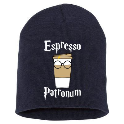 Espresso Patronum Funny Coffee Short Acrylic Beanie