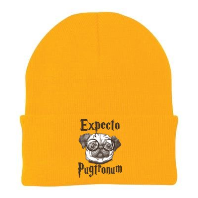 Expecto Pugtronum Funny Pug Knit Cap Winter Beanie