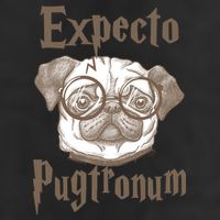 Expecto Pugtronum Funny Pug Cool Comfort Performance Bucket Hat