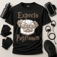 Expecto Pugtronum Funny Pug Performance Shirt