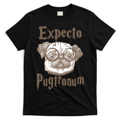Expecto Pugtronum Funny Pug T-Shirt