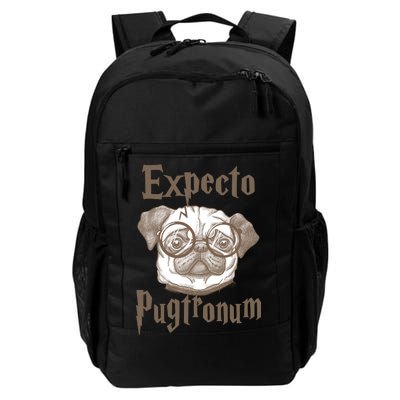 Expecto Pugtronum Funny Pug Daily Commute Backpack