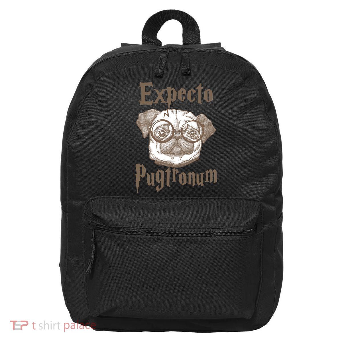 Expecto Pugtronum Funny Pug 16 in Basic Backpack