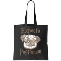 Expecto Pugtronum Funny Pug Tote Bag