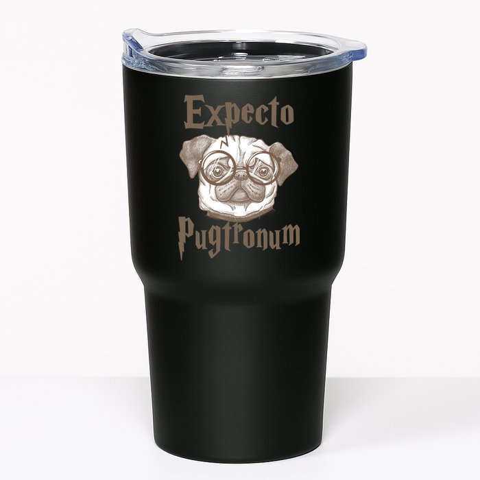 Expecto Pugtronum Funny Pug Tumbler