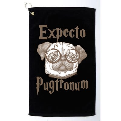 Expecto Pugtronum Funny Pug Golf Towel