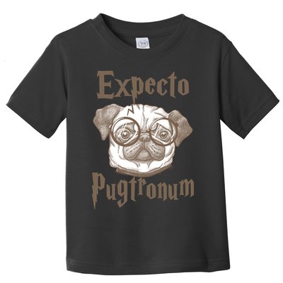 Expecto Pugtronum Funny Pug Toddler T-Shirt