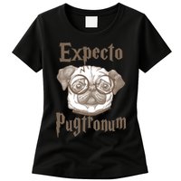 Expecto Pugtronum Funny Pug Womens T-Shirt