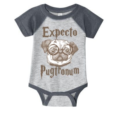 Expecto Pugtronum Funny Pug Infant Baby Jersey Bodysuit