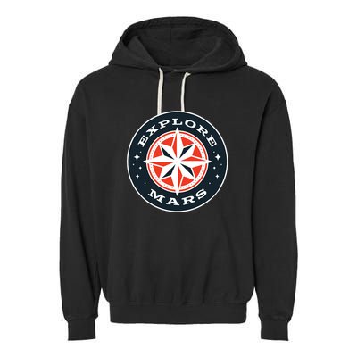 Explore Mars Garment-Dyed Fleece Hoodie