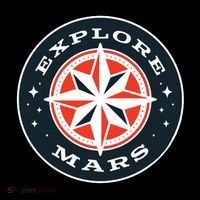 Explore Mars Flexfit Unipanel Trucker Cap