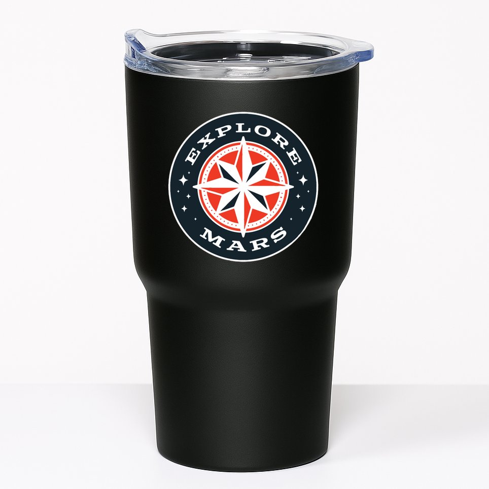 Explore Mars Tumbler