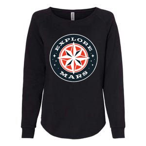 Explore Mars Womens California Wash Sweatshirt