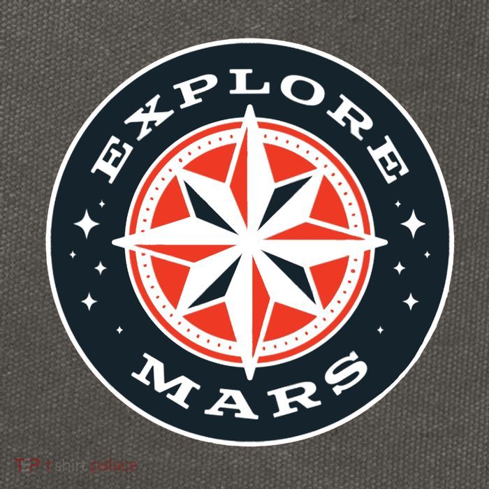 Explore Mars Cotton Canvas Backpack