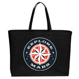 Explore Mars Cotton Canvas Jumbo Tote