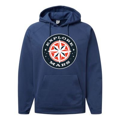 Explore Mars Performance Fleece Hoodie