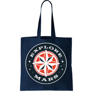 Explore Mars Tote Bag