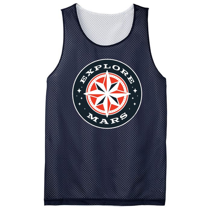 Explore Mars Mesh Reversible Basketball Jersey Tank