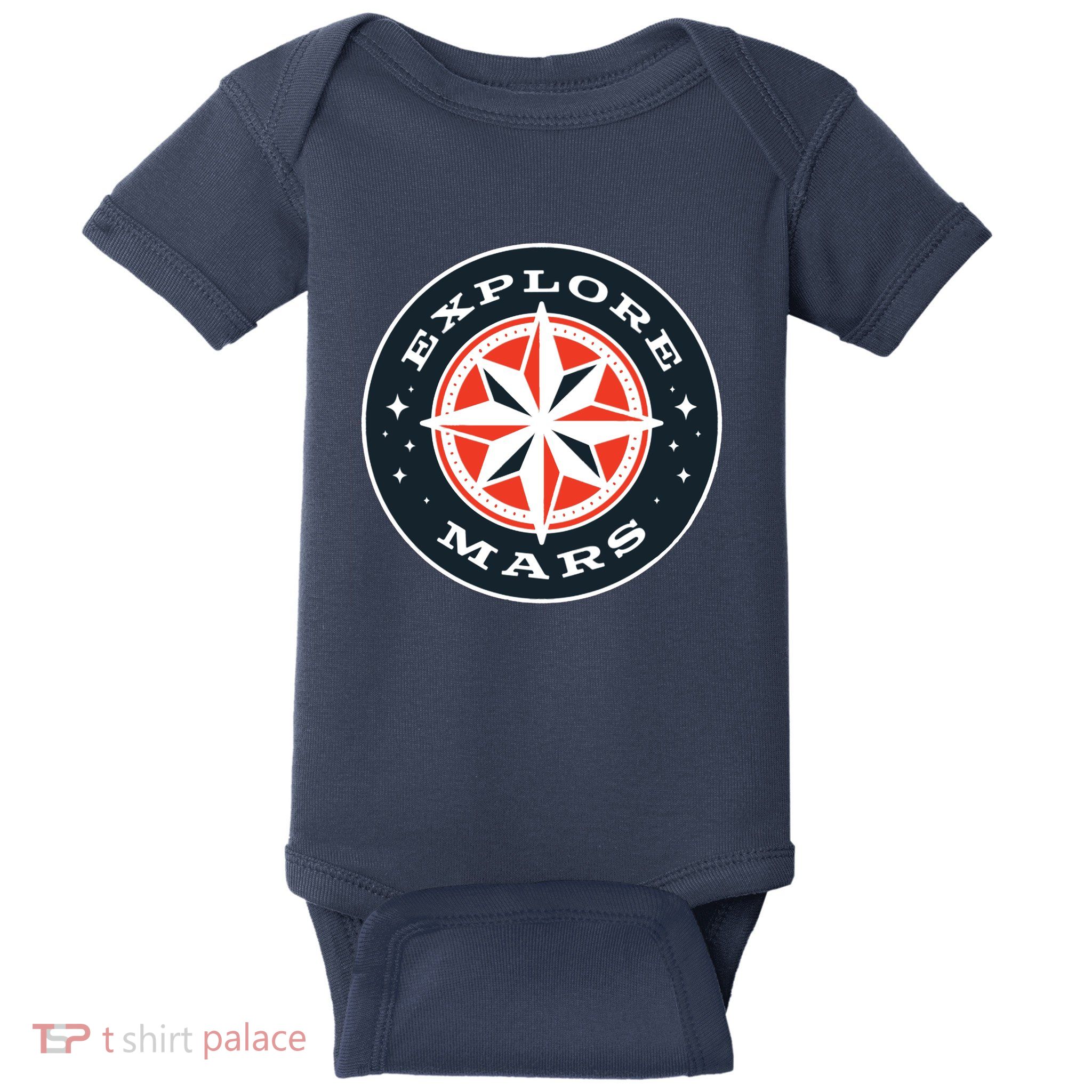Explore Mars Baby Bodysuit
