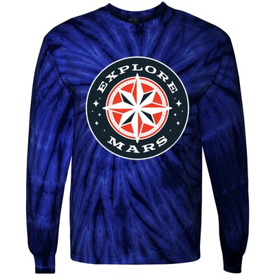 Explore Mars Tie-Dye Long Sleeve Shirt